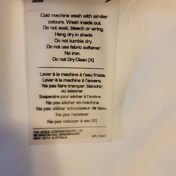 The Upside Gray Performance Women's Tank Top. Size 10 (Discontinued Style) - Picture 2 of 5